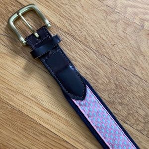 Classic VV belt whale print